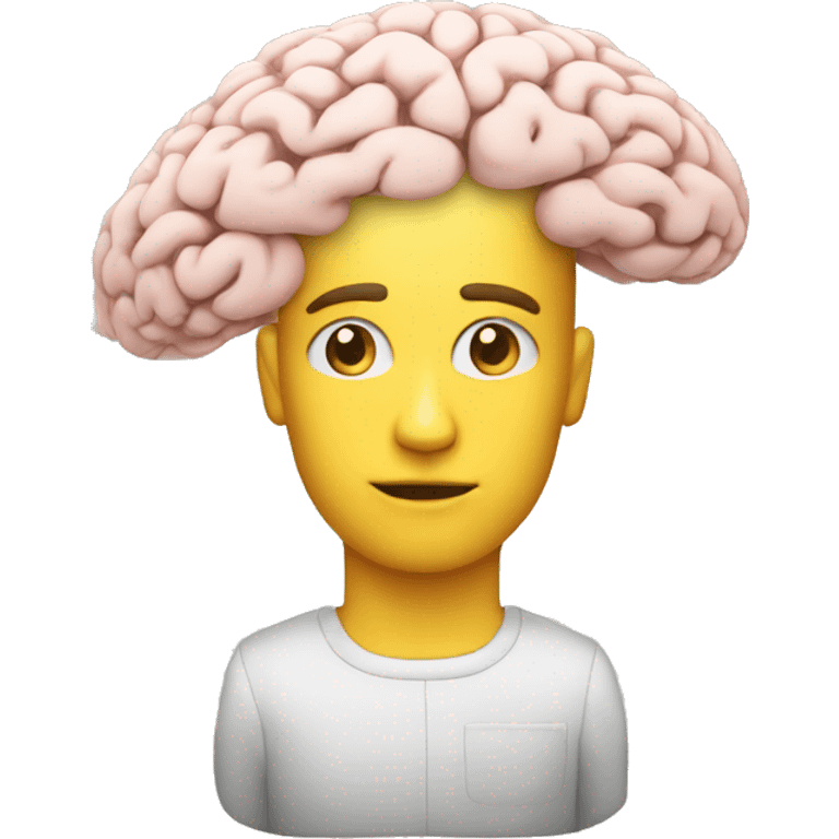 Creator thinking, brain, money emoji