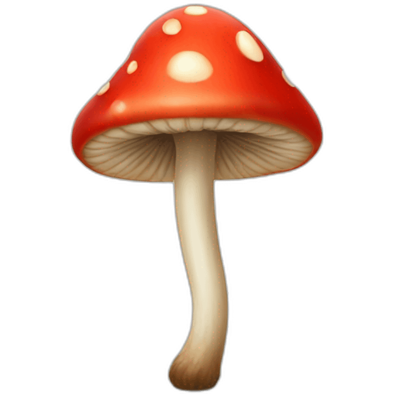 Red mushroom emoji