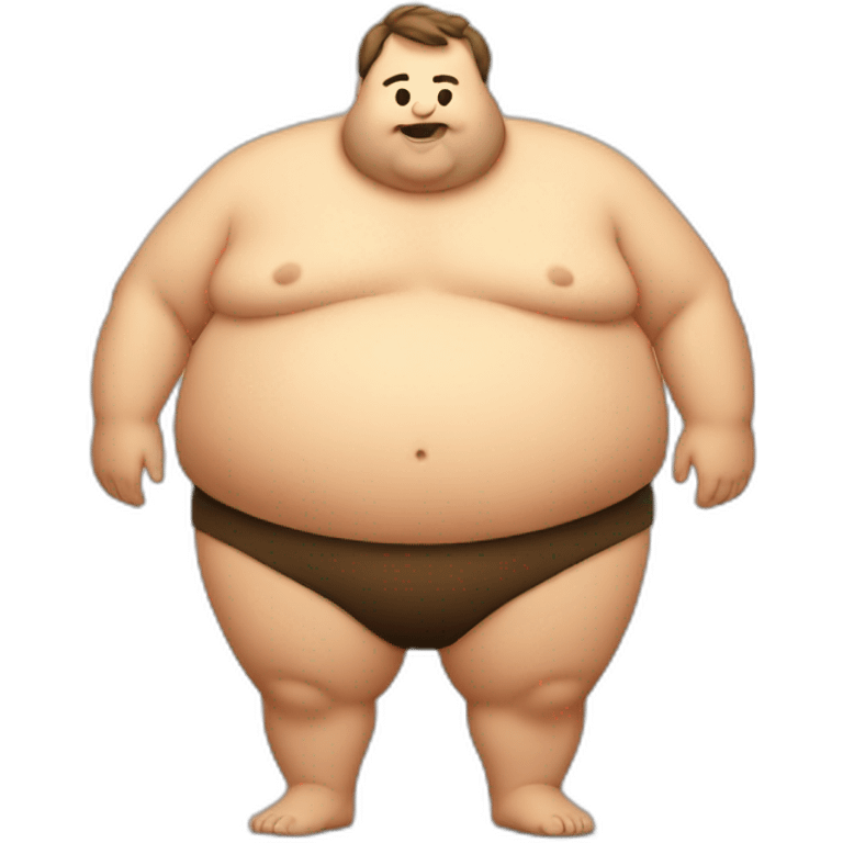 Fat beer belly emoji