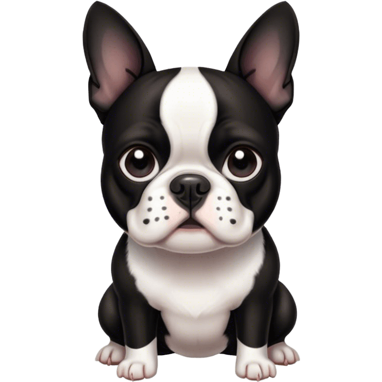 Boston terrier emoji