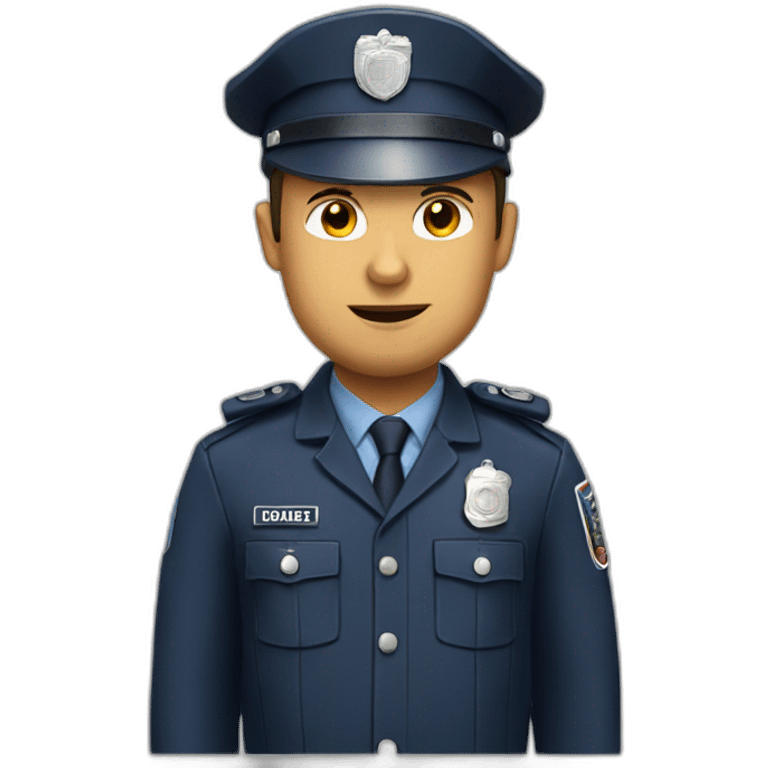 bad French police officer emoji