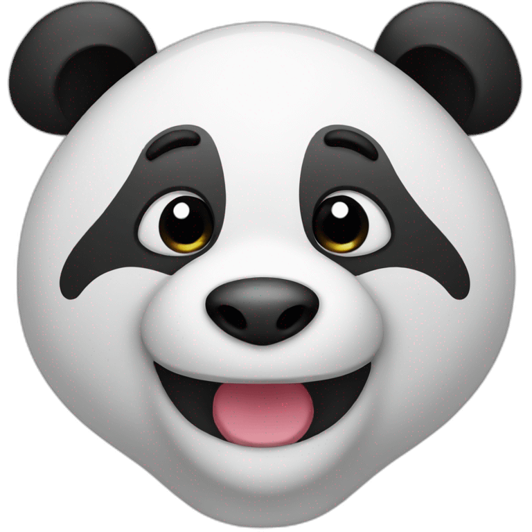 smiling panda emoji