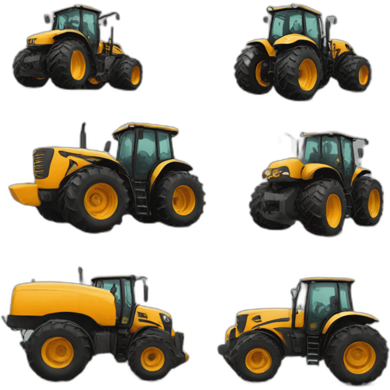 tracteur emoji