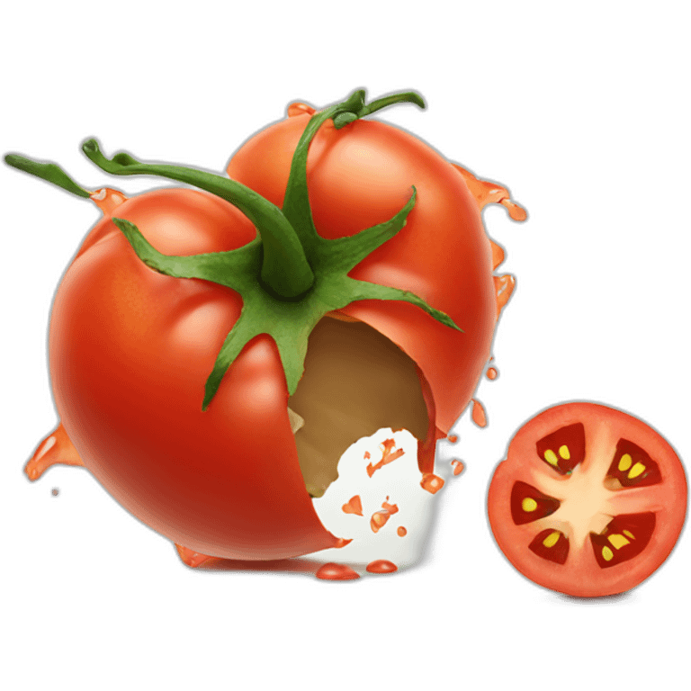 smashed tomato emoji