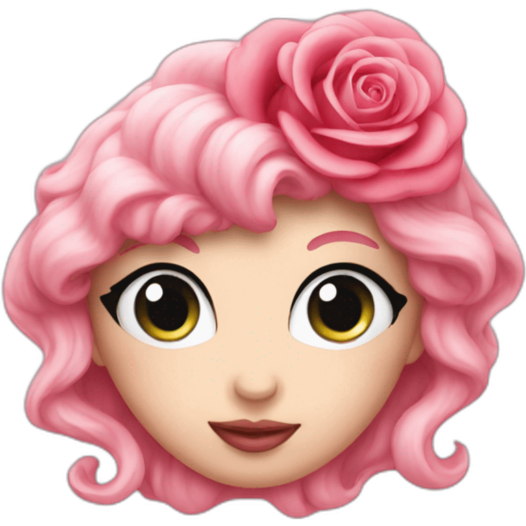 Coeur rose emoji