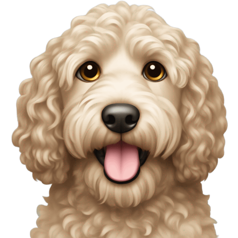 Labradoodle emoji