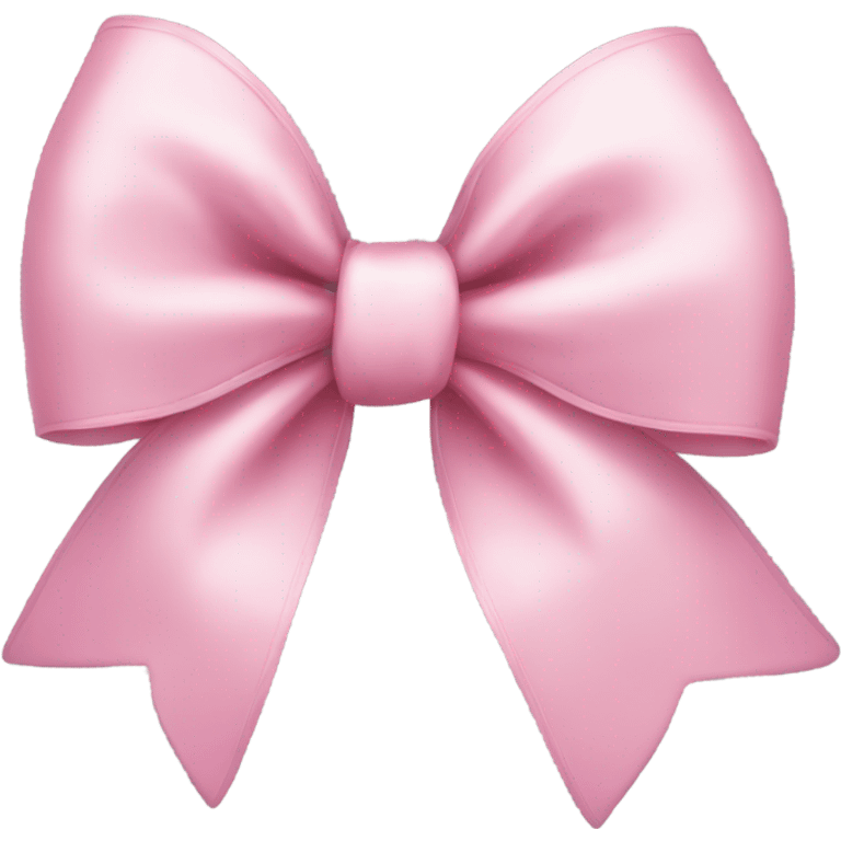 big light pink bow  emoji