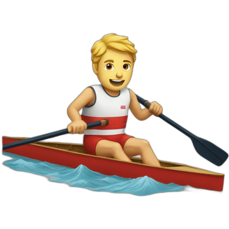 Classic rowing emoji