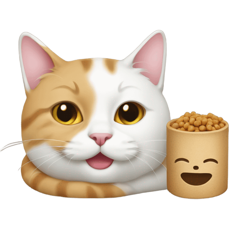 Cat and soy emoji