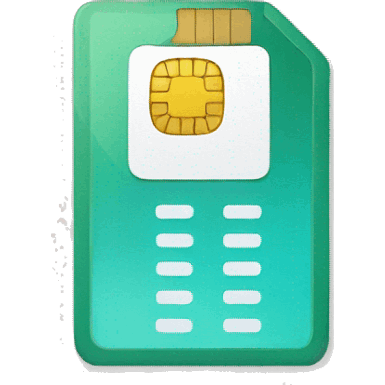 SIM card emoji