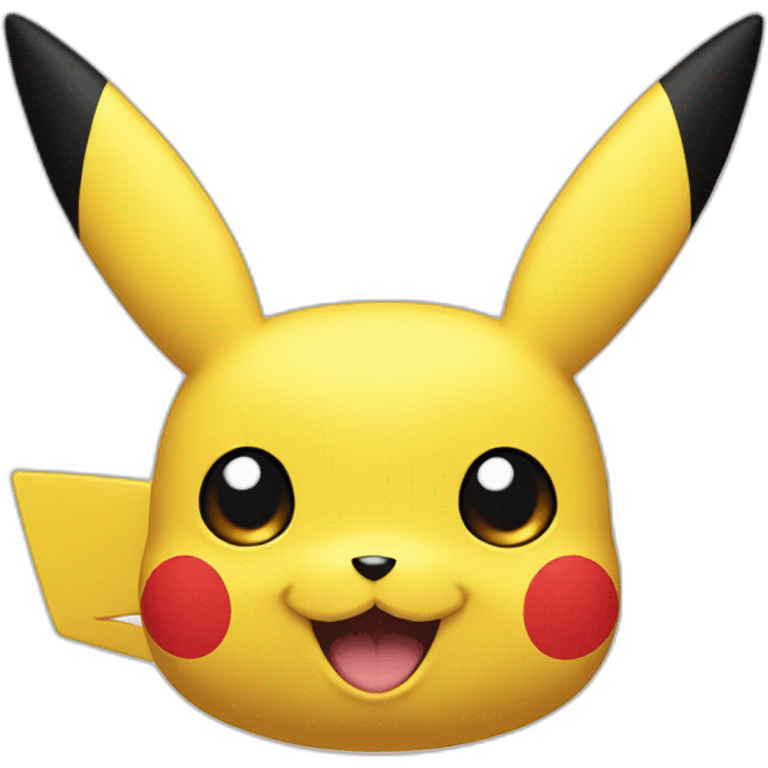 Pikachu head emoji