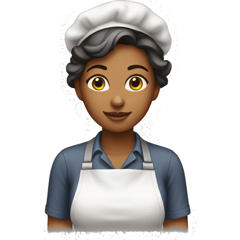 Female bakery worker sfw emoji