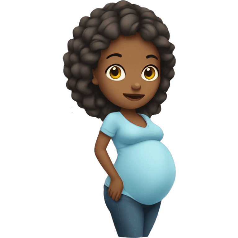 pregnant emoji