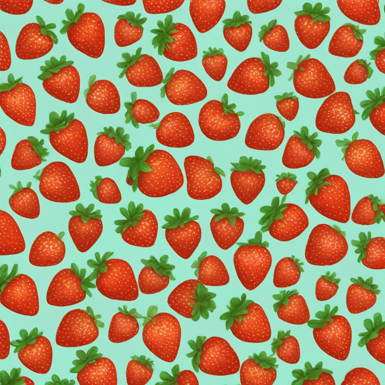 Little strawberries emoji