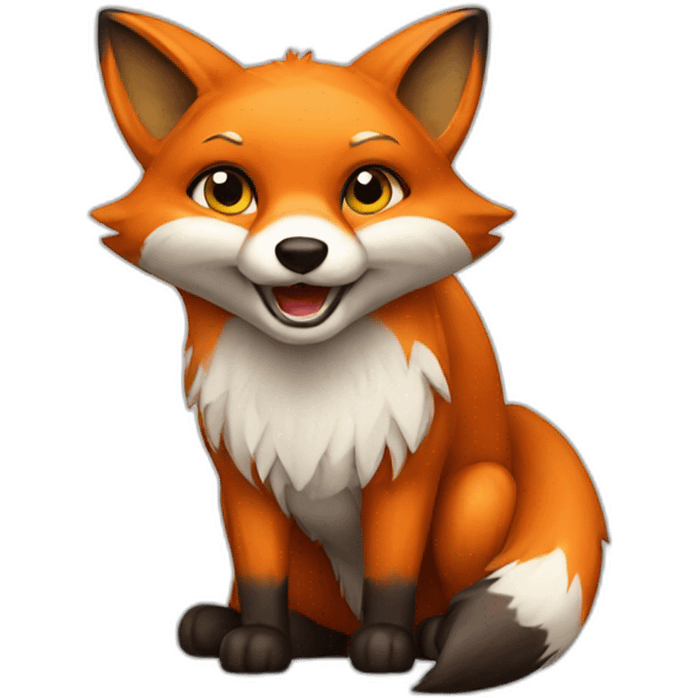 fox-phone emoji