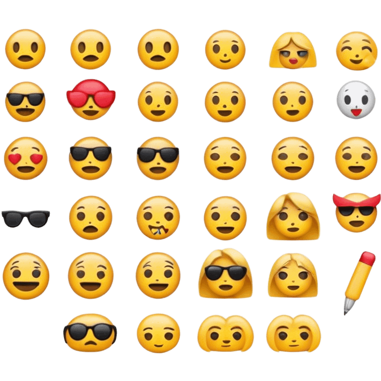 Pop culture emojis emoji