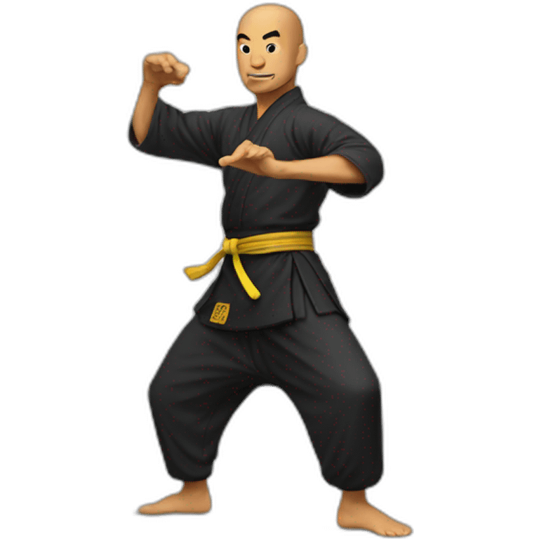 kung fu master emoji