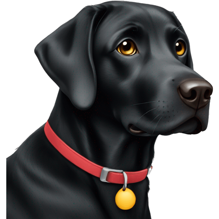 Black Labrador emoji