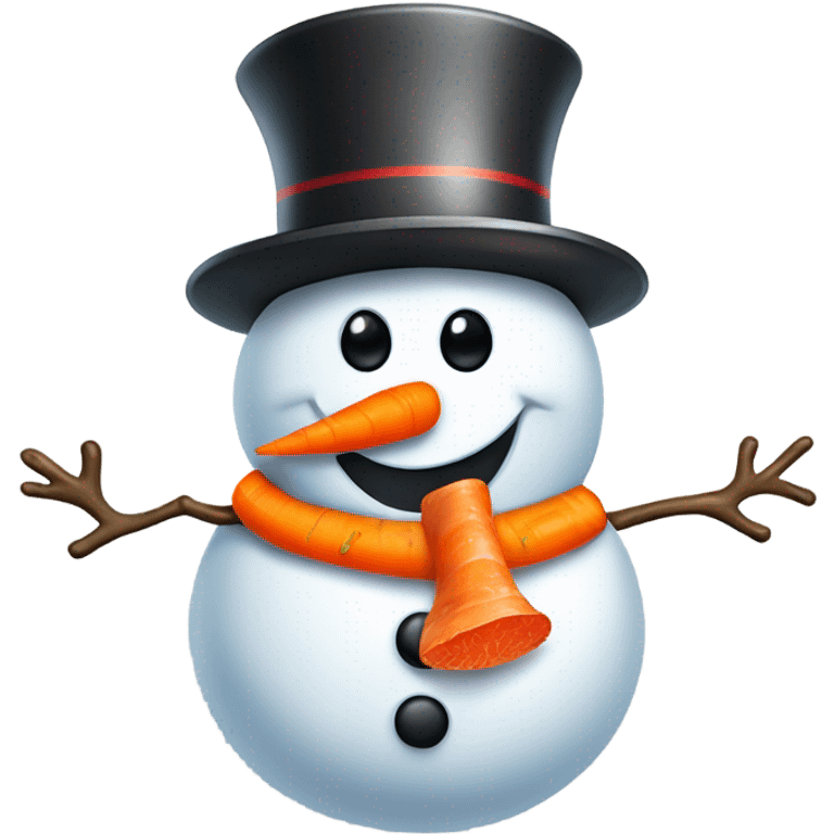 snowman with sun emoji