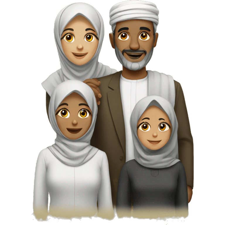 Muslim family emoji