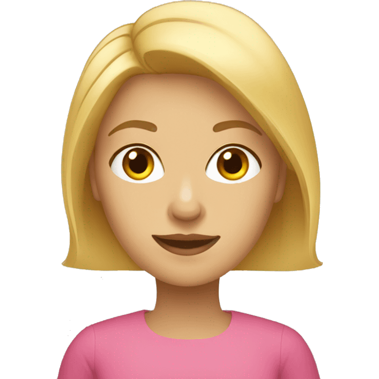 mujer rubia  emoji