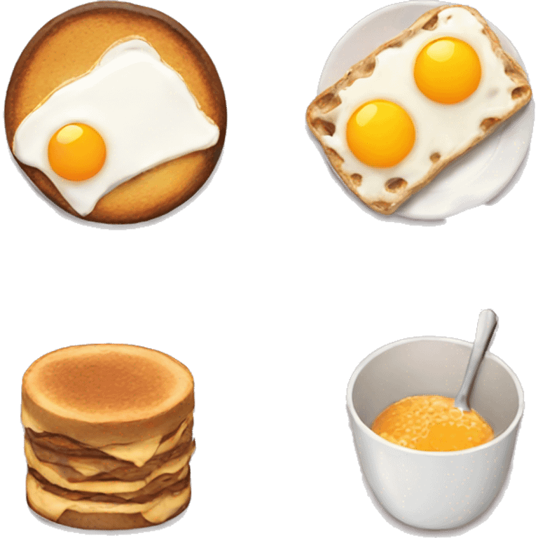 breakfast aesthetic emoji