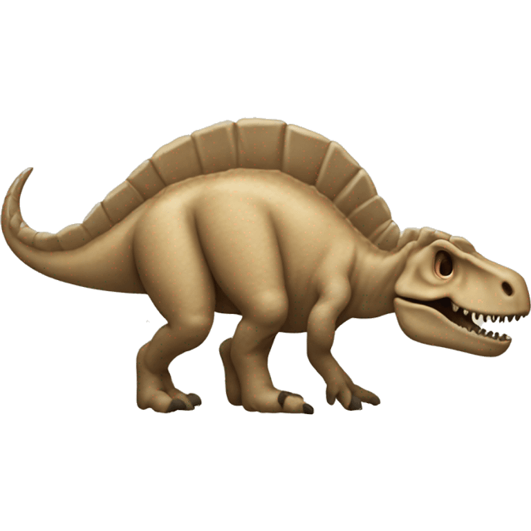 dinosaur fossil emoji