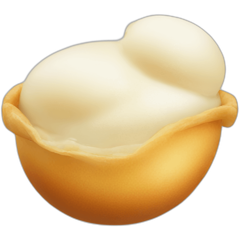 egg puff emoji