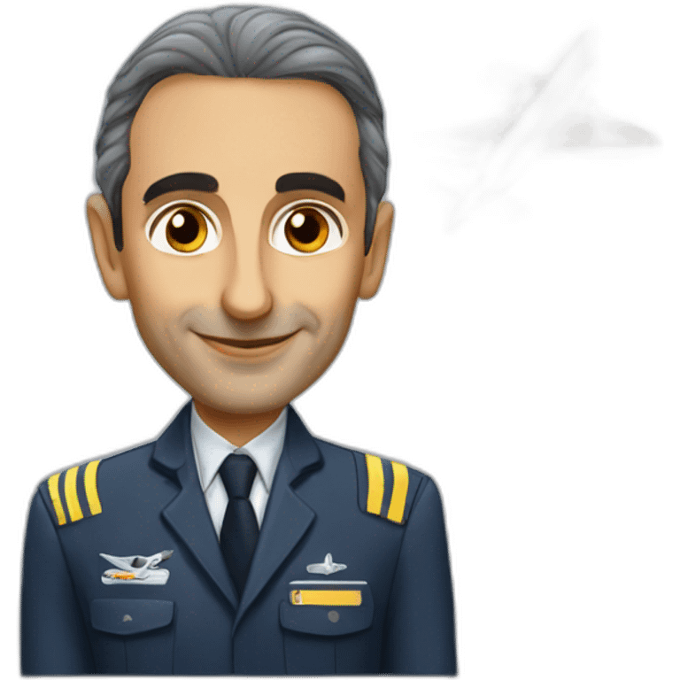 Eric zemmour airplane pilot emoji