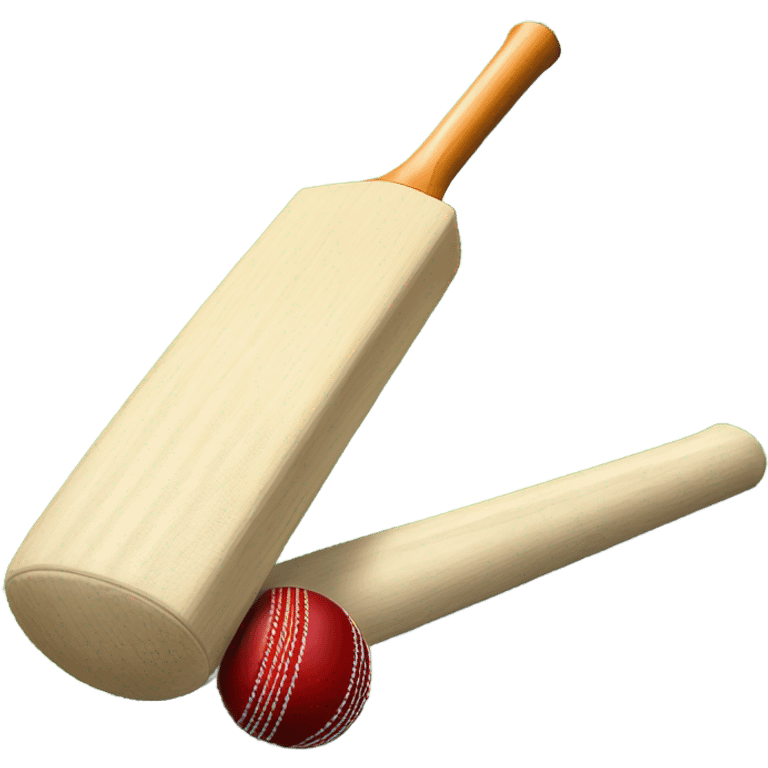 cricket bat and ball emoji