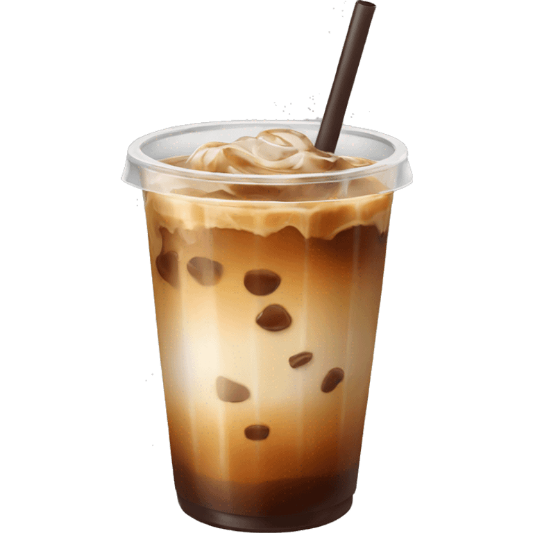 Iced coffee  emoji