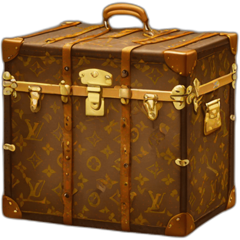 louis vuitton trunk emoji