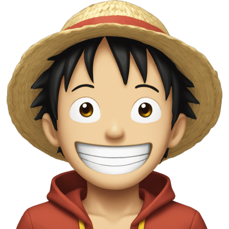 luffy smiling emoji