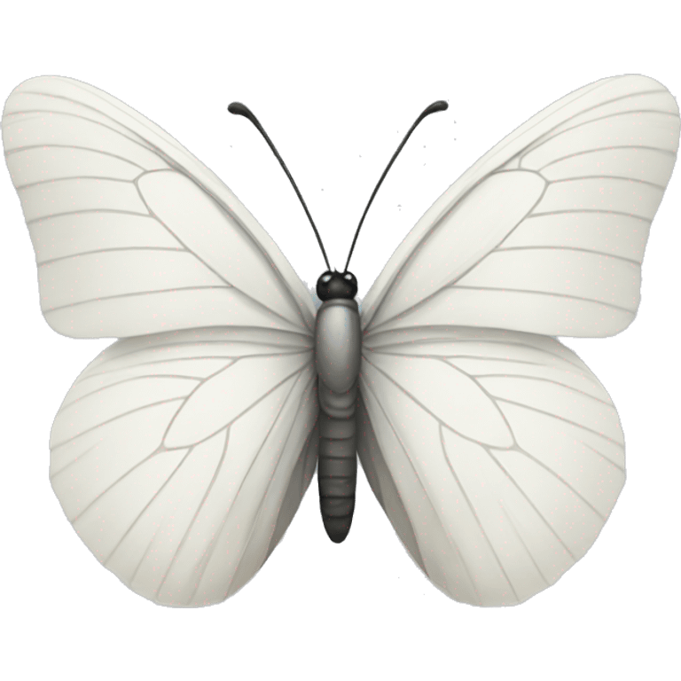 white butterfly emoji