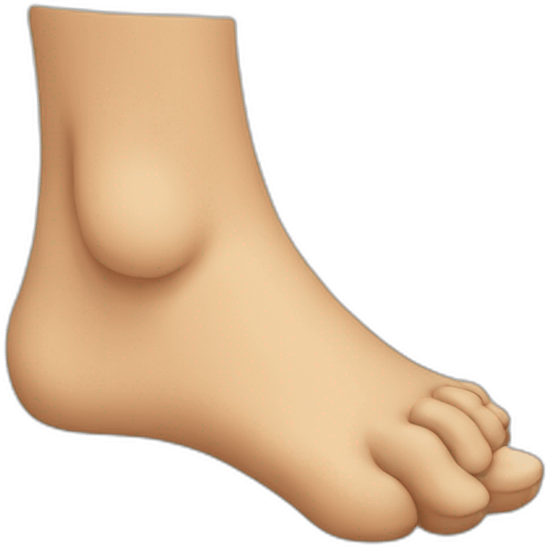 Foot emoji