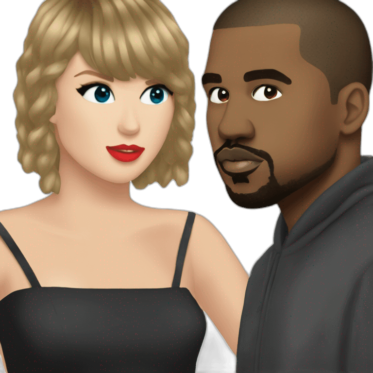 kanye grammys taylor swift emoji