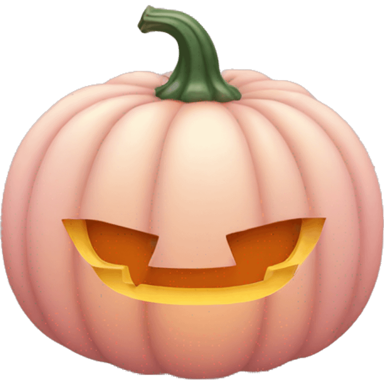 Light pink Pumpkin  emoji