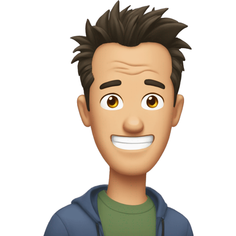 chandler bing's sarcastic laugh emoji