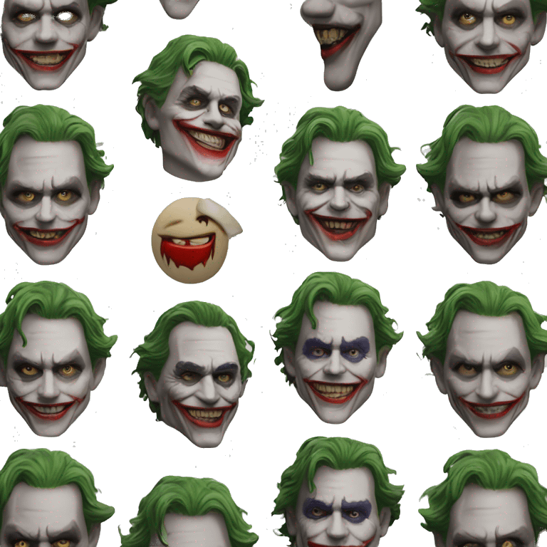 The joker ios 16 ultra realistic  emoji