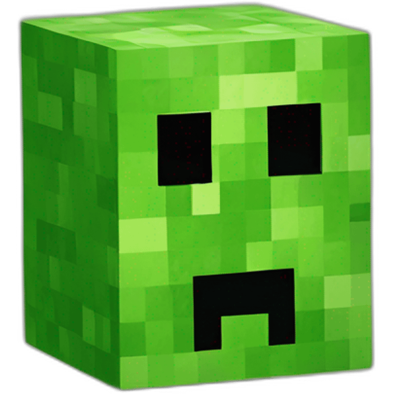 Minecraft creeper emoji