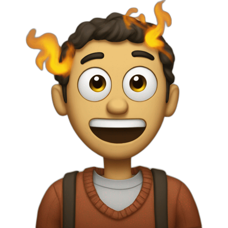 this is fine emoji