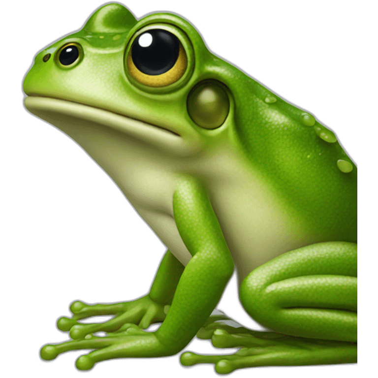 typing-frog emoji