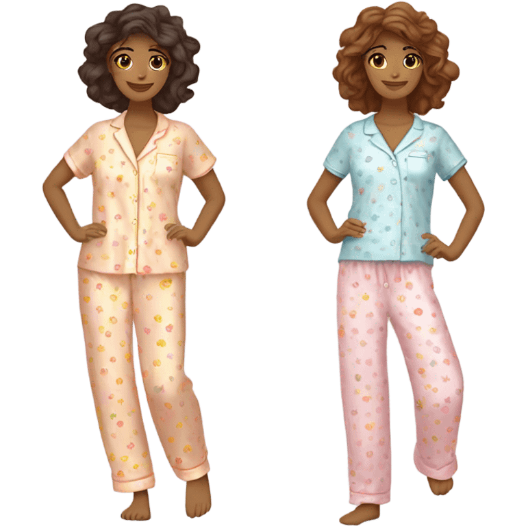 Female pajamas emoji