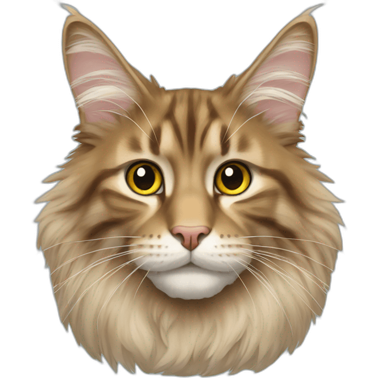 A mainecoon  emoji