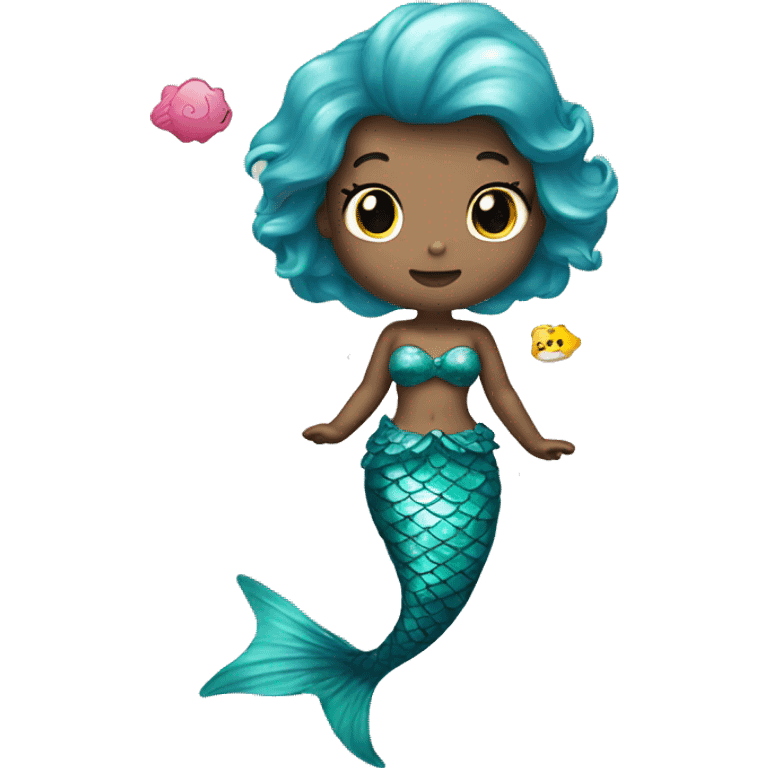 Mermaid hello kitty  emoji