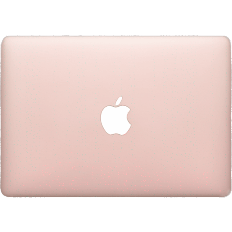 Light pink MacBook emoji