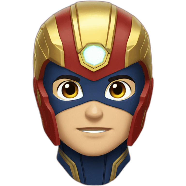 captain marvel's head  emoji