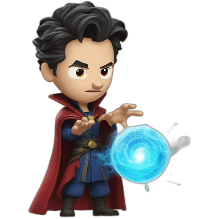 Doctor Strange casting a spell réalistic  emoji