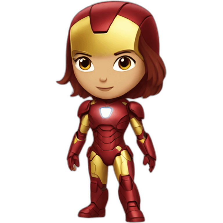 Iron man girl emoji