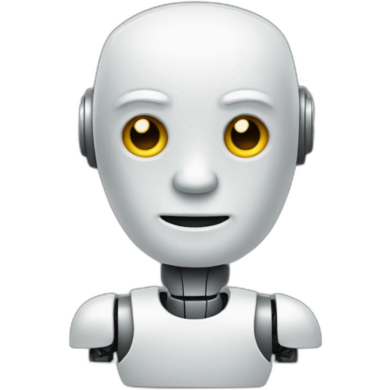 businessperson robot emoji